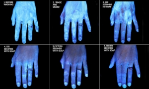 Hände waschen hilft Infektionsschutz